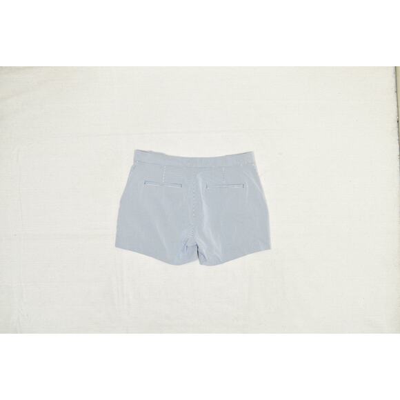 Banana Republic Shorts Womens 10 Pinstripe Nautical Sailor Button Summer Casual - Picture 3 of 8
